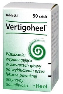 HEEL Vertigoheel 50 tabletek