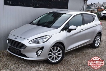 Ford Fiesta VIII Hatchback 3d 1.0 EcoBoost 100KM 2018 Ford Fiesta Full-LED Asystenty Klimatronic Parktronic Tempomat Keyless-GO