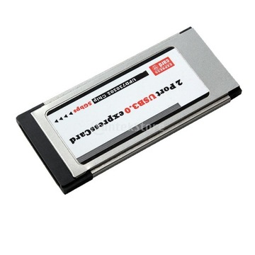 Адаптер Express Card Концентратор USB 3.0 ПК ExpressCard 2