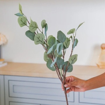 Искусственные цветы Букет из листьев эвкалипта 90 см