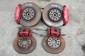 Alfa Romeo Giulietta 2.0 JTDM swap hamulce brembo kpl zwrotnice zaciski