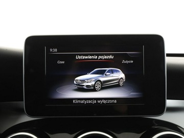 Mercedes Klasa C W205 2017 Mercedes C 180 Czujniki, Aut.klima, Navi, Skóra, zdjęcie 22