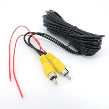 Видеокабель RCA 6/10/15 м для адаптера камеры заднего вида автомобиля