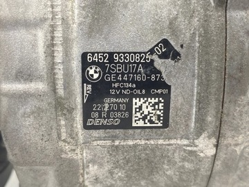 BMW 328 F30 520 F10 N20 2.0 KOMPRESOR KLIMATIZACE 9330825