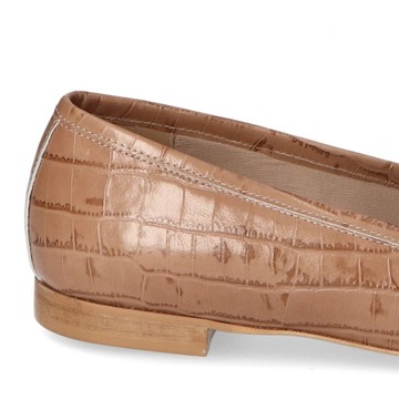 Мокасины Броги Karino Бежевое лицо