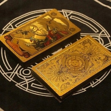 Sun Gold Foil Tarot Deck