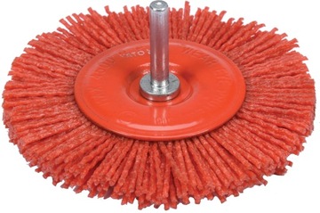 SZCZOTKA NYLONOWA NA WIERTARKĘ TARCZOWA 100MM YATO