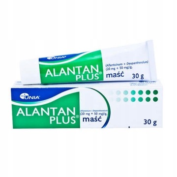 ALANTAN PLUS maść osłaniająca nawilżająca rany 30g