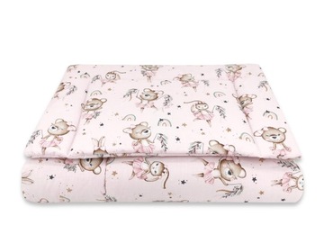 Poszewka na poduszkę 40x60 L.Balerina Pink Miminu