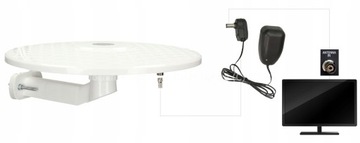 МОЩНАЯ DVB-T ТВ АНТЕННА DVB-T2 360 ГРАДУСОВ A9B