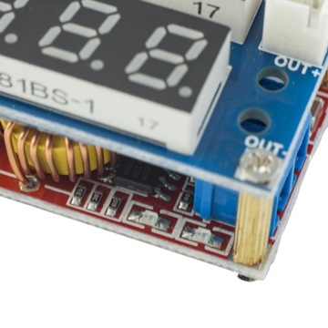 XL4015 Стабилизатор напряжения с дисплеем DC-DC 5A — ПОНИЖАЮЩИЙ ПРЕОБРАЗОВАТЕЛЬ