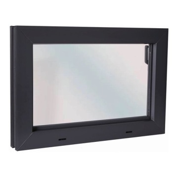 Okno gospodarcze Aco Pcv 60 x 40 cm antracyt