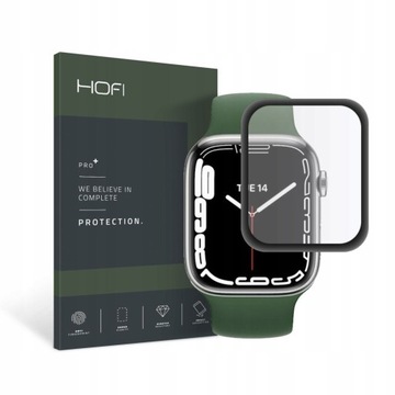 Szkło ochronne Hofi do Apple Watch 9/8/7 45mm, szybka