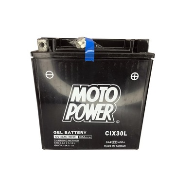 Akumulator 12V 28Ah CIX30L MOTOPOWER