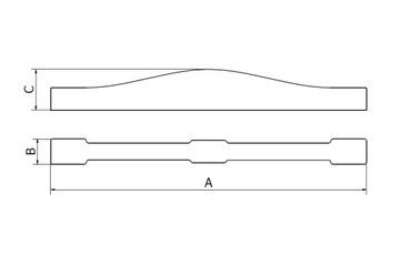 Ruszt Belkowy Sztabkowy Żeliwny Do Pieca Kotła Kominka 37cm Wysoka Jakość