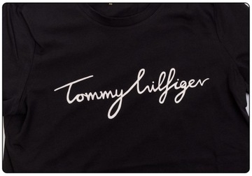 T-shirt z nadrukiem logo Tommy Hilfiger