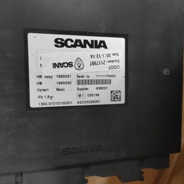 Coo7 Koord Scania Basic Automat Расширенное руководство