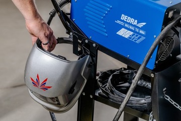 Wózek spawalniczy DEDRA do spawarki Półka na butle Stabilny Mobilny 4 półki