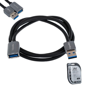UGREEN KABEL PRZEDŁUŻACZ USB 3.0 ŻEŃSKI-MĘSKI 1M