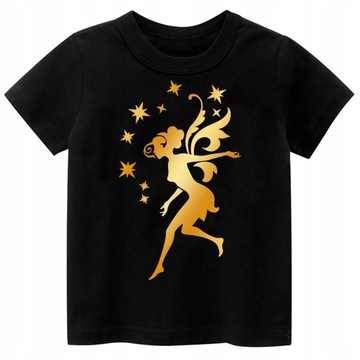 T-Shirt Koszulka dziecięcia Prezent czarna r.146