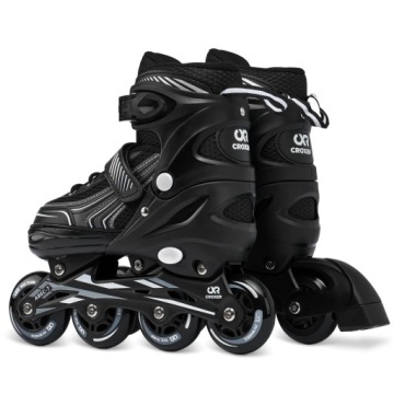 Фигурные коньки 2 в 1 регулируемые CROXER Optima черный 39-42