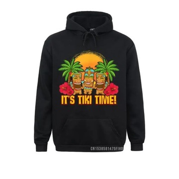 Bluza Tiki Polynesian Hawaiian Beach Vacation Funny Gift Unisex Hoodie