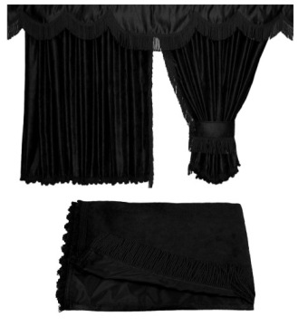 ЗАНАВЕСКА ДЛЯ ГРУЗОВИКА SCANIA R TOPLINE HIGHLINE КРЮКИ