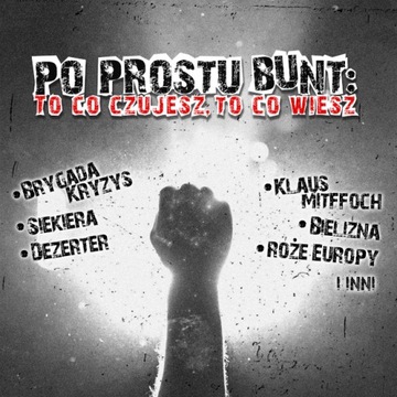 Po prostu bunt: to co czujesz, to co wiesz CD (MTJ