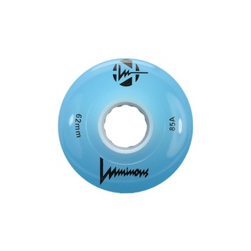 KOŁA ŚWIECĄCE DO WROTEK LUMINOUS BLUE 62MM
