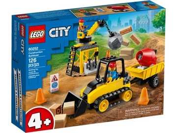LEGO City 60252 Buldożer budowlany NOWY