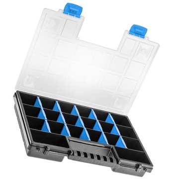 HOGERT ОРГАНИЗАТОР 16-ДЮЙМОВЫЙ КОНТЕЙНЕР С РЕГУЛИРУЕМЫМИ ПЕРЕГОРОДКАМИ HT7G024