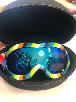 Gogle narciarskie BornOnBoard RAINBOW SHINE Etui