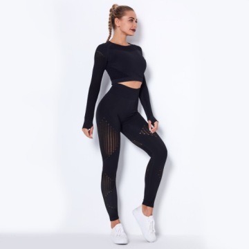 SPORTS PANTS топ леггинсы бесшовные фитнес S