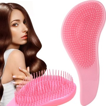 МЯГКАЯ СИЛИКОНОВАЯ ЩЕТКА ДЛЯ ВОЛОС ДЛЯ НЕЖНОГО РАСЧЕСАНИЯ И ЗАДЕРЖИВАНИЯ ВОЛОС