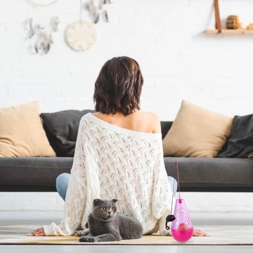 ИГРУШКА для кошачьей удочки 3в1 МЫШЬ Kong BALL