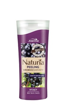 JOANNA Naturia peeling myjący drobnoziarnisty Czarna Porzeczka 100 g