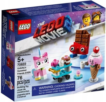 LEGO 70822 LEGO MOVIE NAJLEPSI PRZYJACIELE KICI ROŻEK