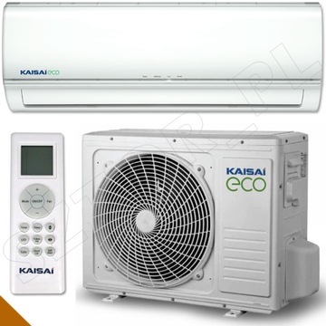 Klimatyzator klimatyzacja KAISAI ECO 3,5/3,8 kW z grzaniem