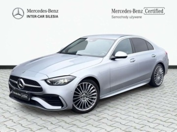 Mercedes Klasa C W206 Limuzyna 2.0 220d 200KM 2023 Mercedes-Benz Klasa C C 220 d 4MATIC AMG Kamera MBUX Grzana kierownica