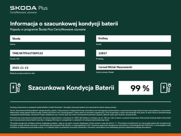 Skoda Kodiaq II SUV Plug-In 1.5 TSI Plug-In Hybrid 204KM 2024 Skoda Kodiaq 1.5TSI mHEV 204KM Selection DSG l LED, zdjęcie 5