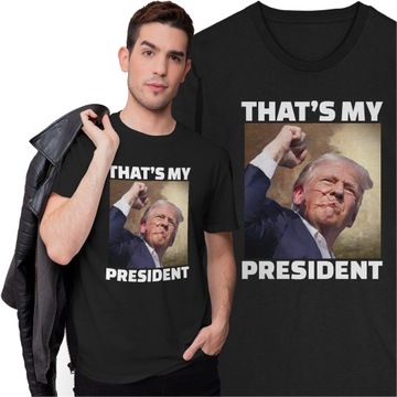 Koszulka Donald Trump That's My President Stany Zjednoczone Pięść USA