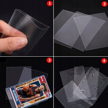 Мягкие защитные чехлы для карт MTG, 100 шт.