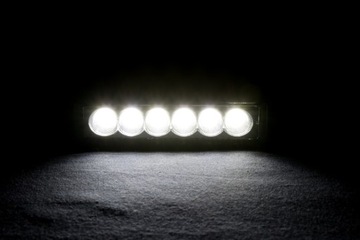 Рабочая лампа галогенная светодиодная панель 18Вт 6х3Вт 12В 24В