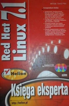 Ksiega Eksperta Red Hat Linux 7.1/ brak 1 cd