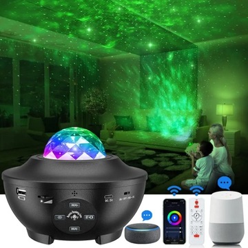 Inteligentne sterowanie Projektor LED gwiaździstego nieba