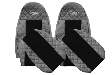 Pokrowce TIR VOLVO FH 3 02-12 eko-skóra FH12 FH16