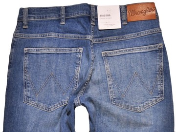 WRANGLER spodnie STRAIGHT blue ARIZONA W31 L34