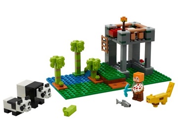 LEGO Minecraft 21158 Подарок для детской с пандой