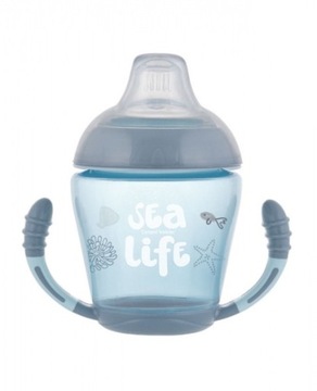 Canpol Kubek niekapek miękki ustnik 230ml SEA LIFE