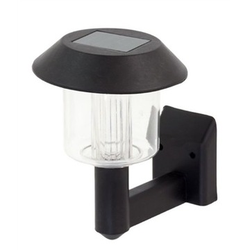 Kinkiet lampa solarna LED ścienna płot schody